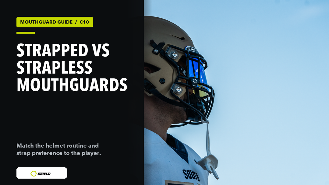 Strapped vs Strapless Football Mouthguards