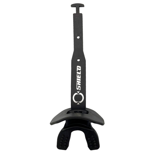 O Shield Striker Series Football Mouthguard- Black