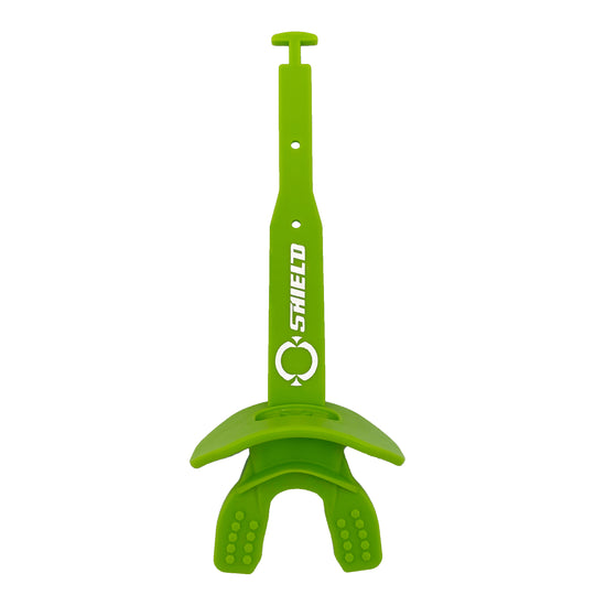 O Shield Striker Series Football Mouthguard- Slime Green
