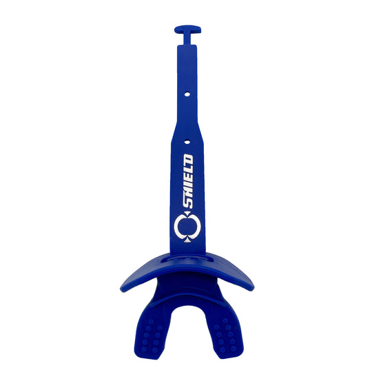 O Shield Striker Series Football Mouthguard- Royal Blue