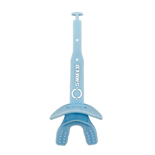 O Shield Striker Series Football Mouthguard- Columbia Blue