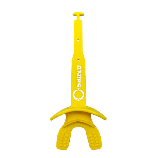 O Shield Striker Series Football Mouthguard- Yellow / Gold