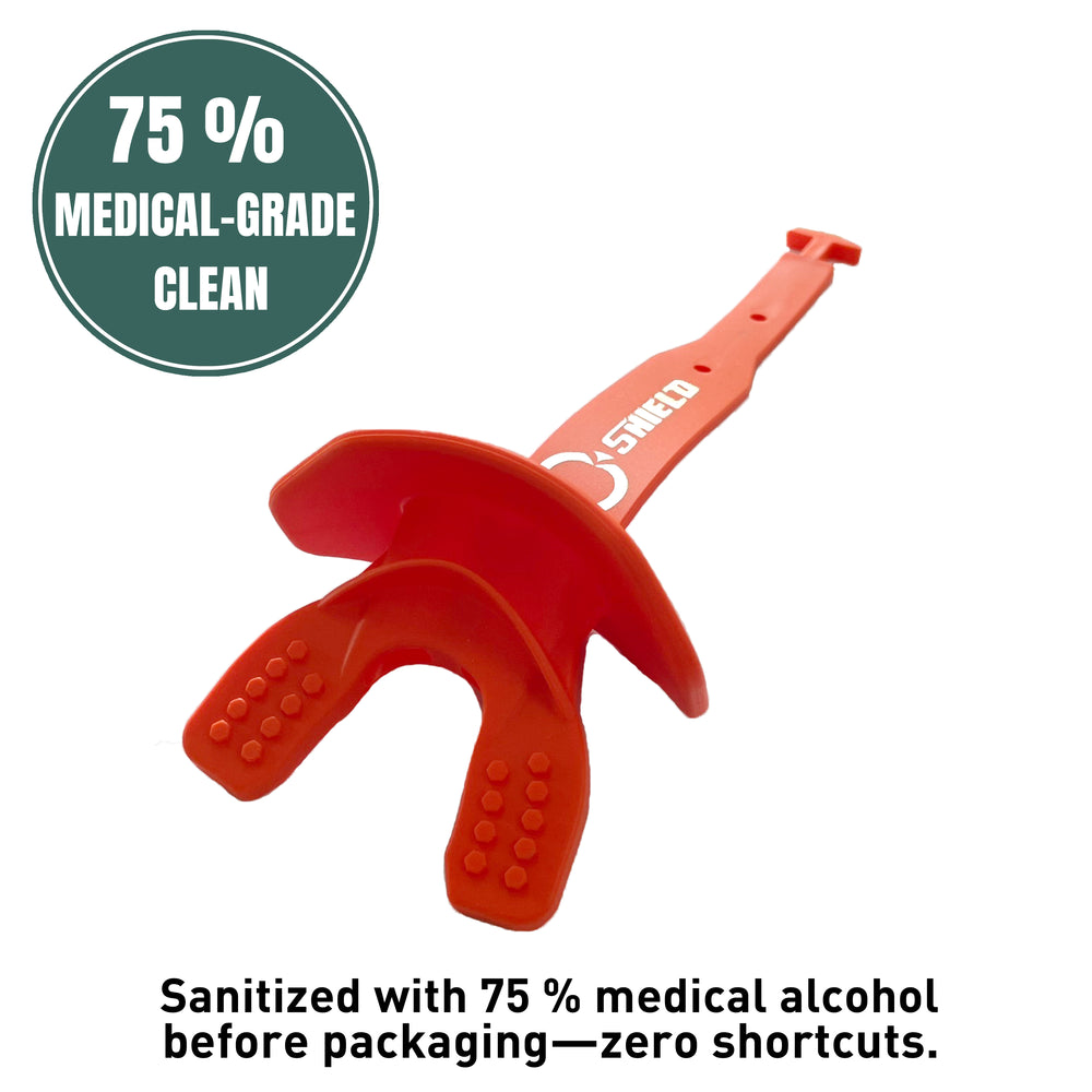 O Shield Striker Series Football Mouthguard- Orange