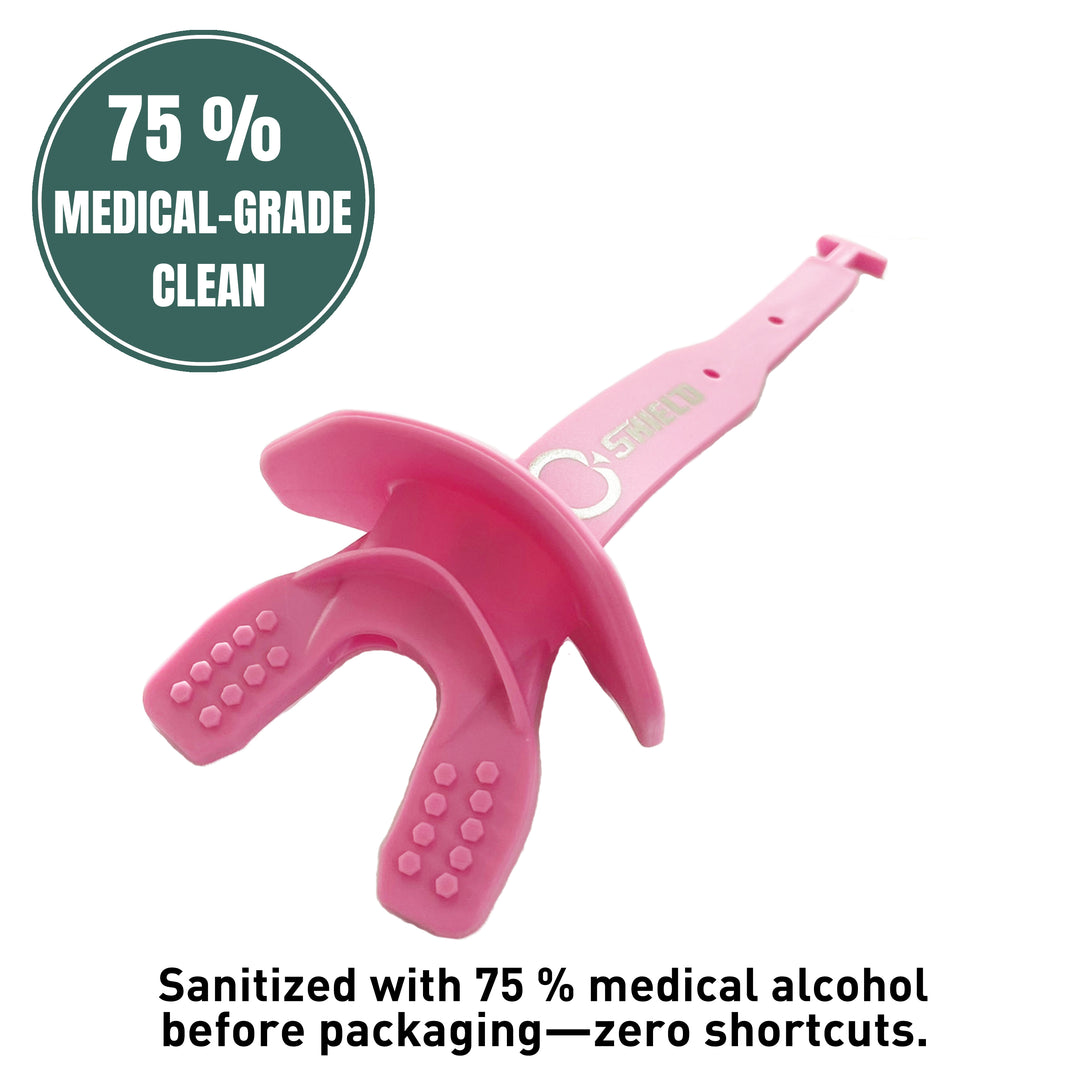 O Shield Striker Series Football Mouthguard- Pink