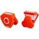 O Shield Football Visor Clips- Orange