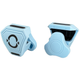 O Shield Football Visor Clips- Columbia Blue