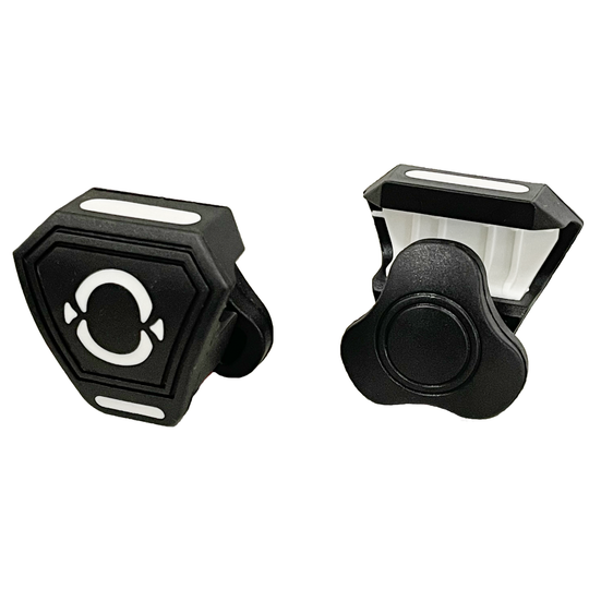 O Shield Football Visor Clips- Black