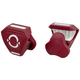 O Shield Football Visor Clips- Maroon