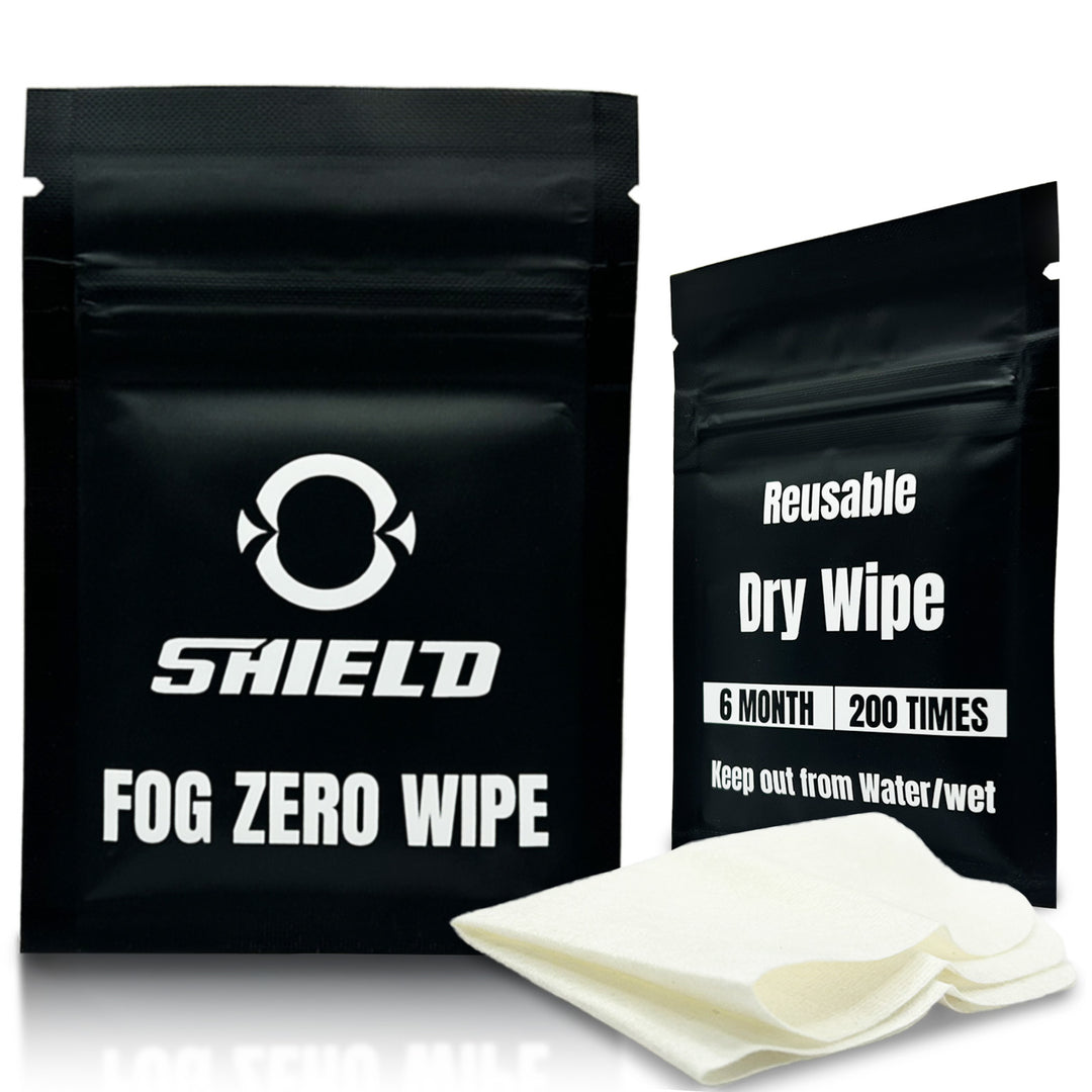 O Shield Dry Fog Zero Wipe One Box, Football Fog Free Wipe for Lens, Glasses, Sports Visors, Helmet Visors, Phone Screen, etc.
