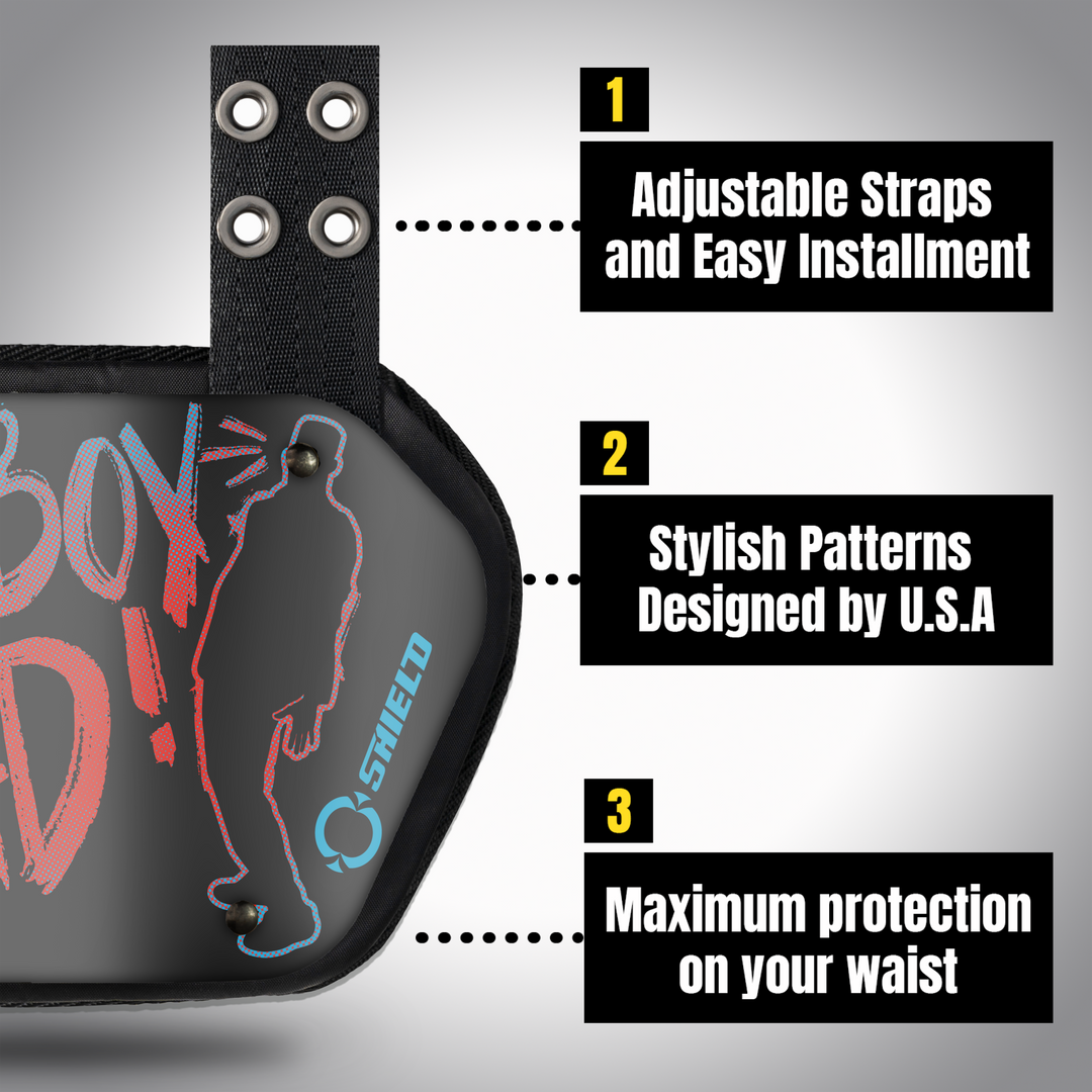 O Shield That Boy Bad Football Back Plate β O SHIELD SPORTS