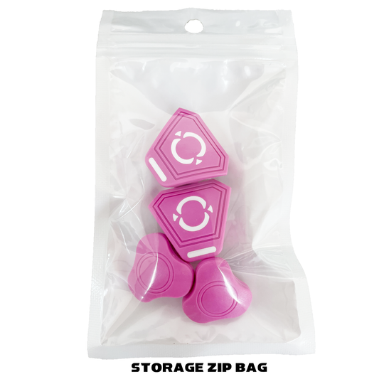 O Shield Football Visor Clips- Pink