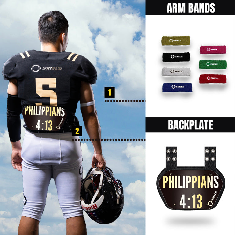O Shield Football Back Plate, Back Plate Football, Professional Stylish Ergonomic Fasion