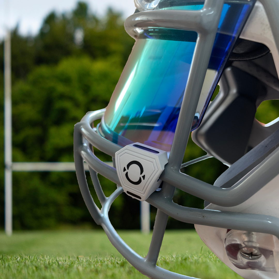 O Shield Football Visor Clips- White