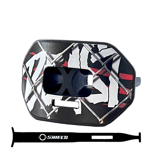 O Shield Vortex Seires Mouth Guard for Football with Dual-Layer Protection, Built-in Air Channels, Extended Lip Shield, Soft Material, Adult and Youth Sizes with Strap/Case (Copy)