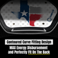 O Shield State of ‎Texas 2.0 Football Back Plate, Lower Back Pads for Football Players, Rear Protector, Universal Fit