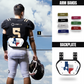 O Shield State of ‎Texas 2.0 Football Back Plate, Lower Back Pads for Football Players, Rear Protector, Universal Fit