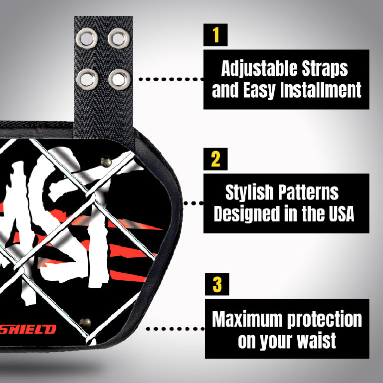 O Shield Beast Football Back Plate