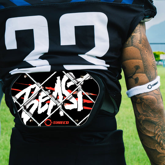 O Shield Beast Football Back Plate
