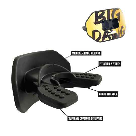 O Shield Vortex Series Football Mouthguard- Big Dawg