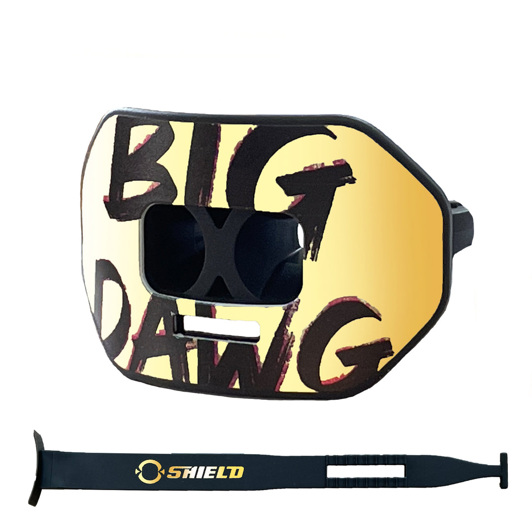 O Shield Vortex Seires Mouth Guard for Football with Dual-Layer Protection, Built-in Air Channels, Extended Lip Shield, Soft Material, Adult and Youth Sizes with Strap/Case (Copy)