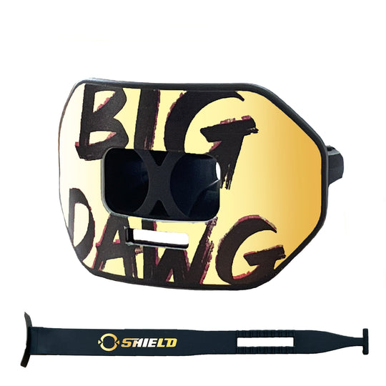 O Shield Vortex Seires Mouth Guard for Football with Dual-Layer Protection, Built-in Air Channels, Extended Lip Shield, Soft Material, Adult and Youth Sizes with Strap/Case (Copy)
