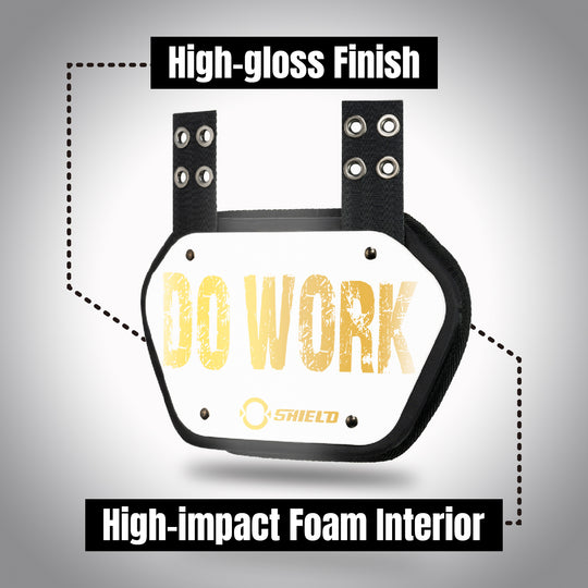 O Shield Football Back Plate, Back Plate Football, Professional Stylish Ergonomic Fasion