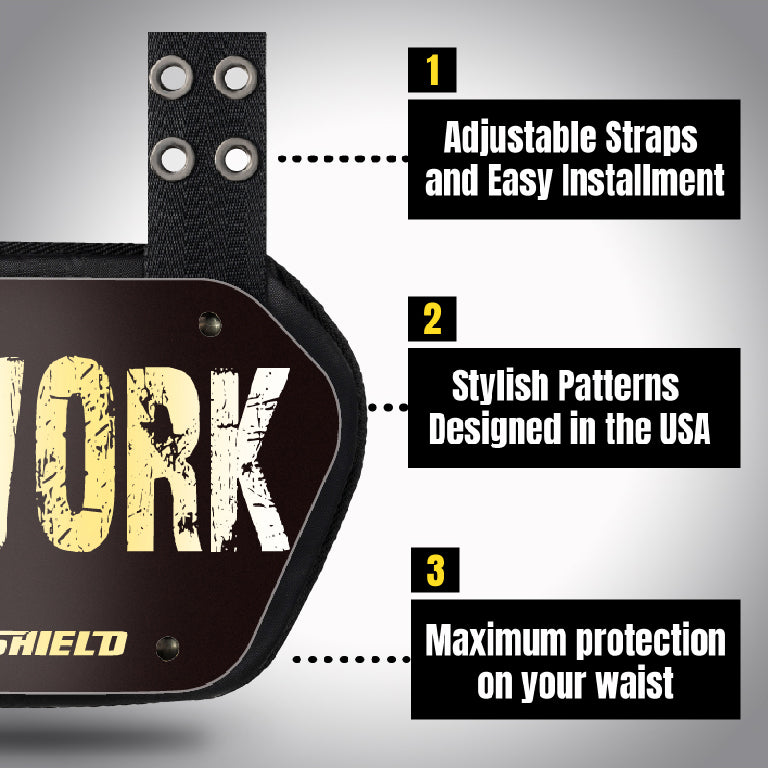 O Shield Football Back Plate, Back Plate Football, Professional Stylish Ergonomic Fasion