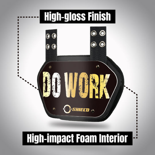 O Shield Football Back Plate, Back Plate Football, Professional Stylish Ergonomic Fasion