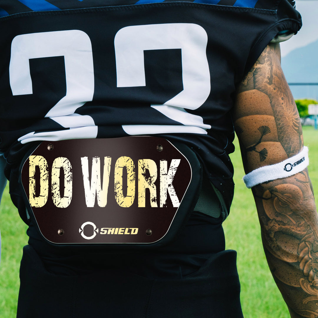 O Shield Football Back Plate, Back Plate Football, Professional Stylish Ergonomic Fasion