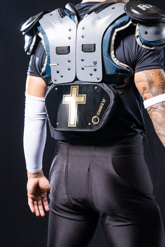 How to Install a Football Backplate to Shoulder Pads – O SHIELD SPORTS
