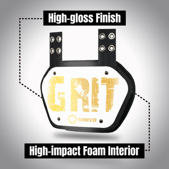 O Shield Football Back Plate, Back Plate Football, Professional Stylish Ergonomic Fasion