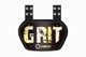 O Shield GRIT Gold Chrome Football Back Plate – Black