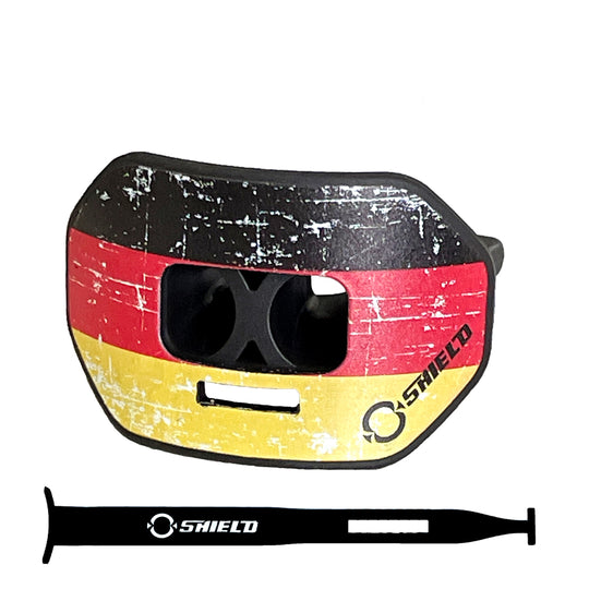 O Shield Vortex Seires Mouth Guard for Football with Dual-Layer Protection, Built-in Air Channels, Extended Lip Shield, Soft Material, Adult and Youth Sizes with Strap/Case (Copy)