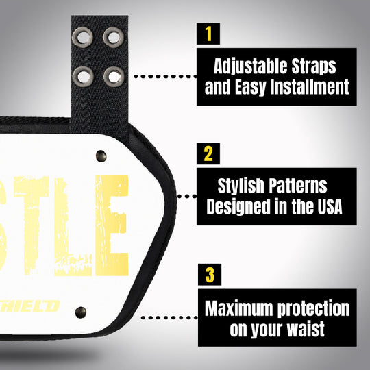 O Shield Football Back Plate, Back Plate Football, Professional Stylish Ergonomic Fasion
