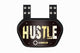 O Shield HUSTLE Gold Chrome Football Back Plate – Black