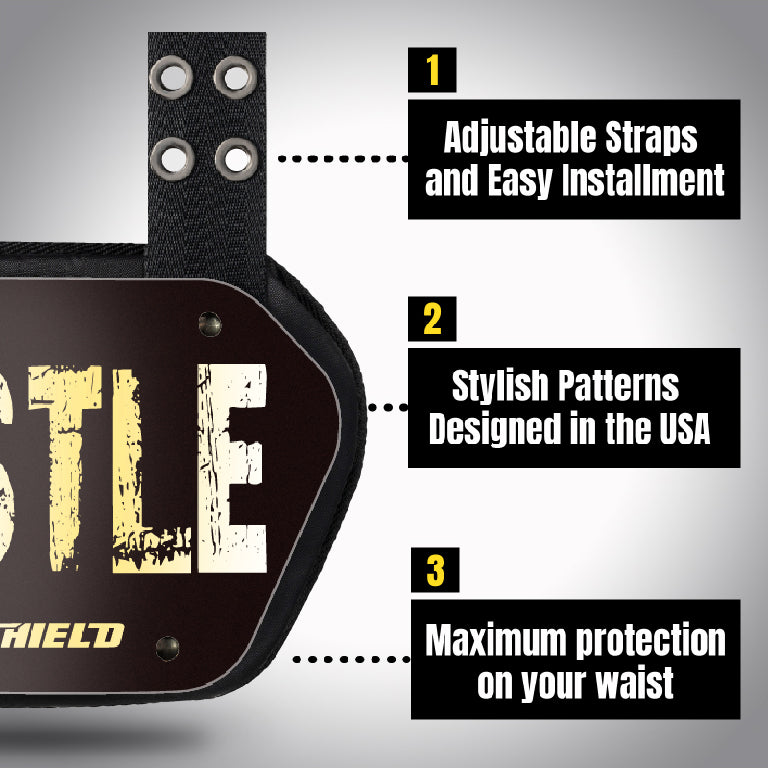 O Shield Football Back Plate, Back Plate Football, Professional Stylish Ergonomic Fasion