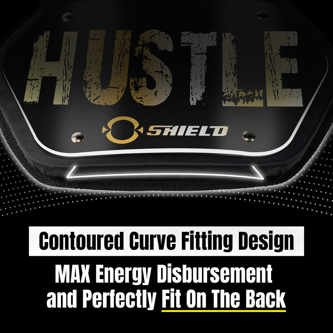 O Shield Football Back Plate, Back Plate Football, Professional Stylish Ergonomic Fasion