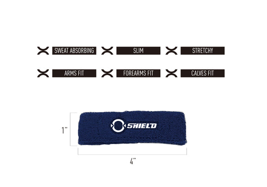 O Shield Arm Bands- Royal Blue