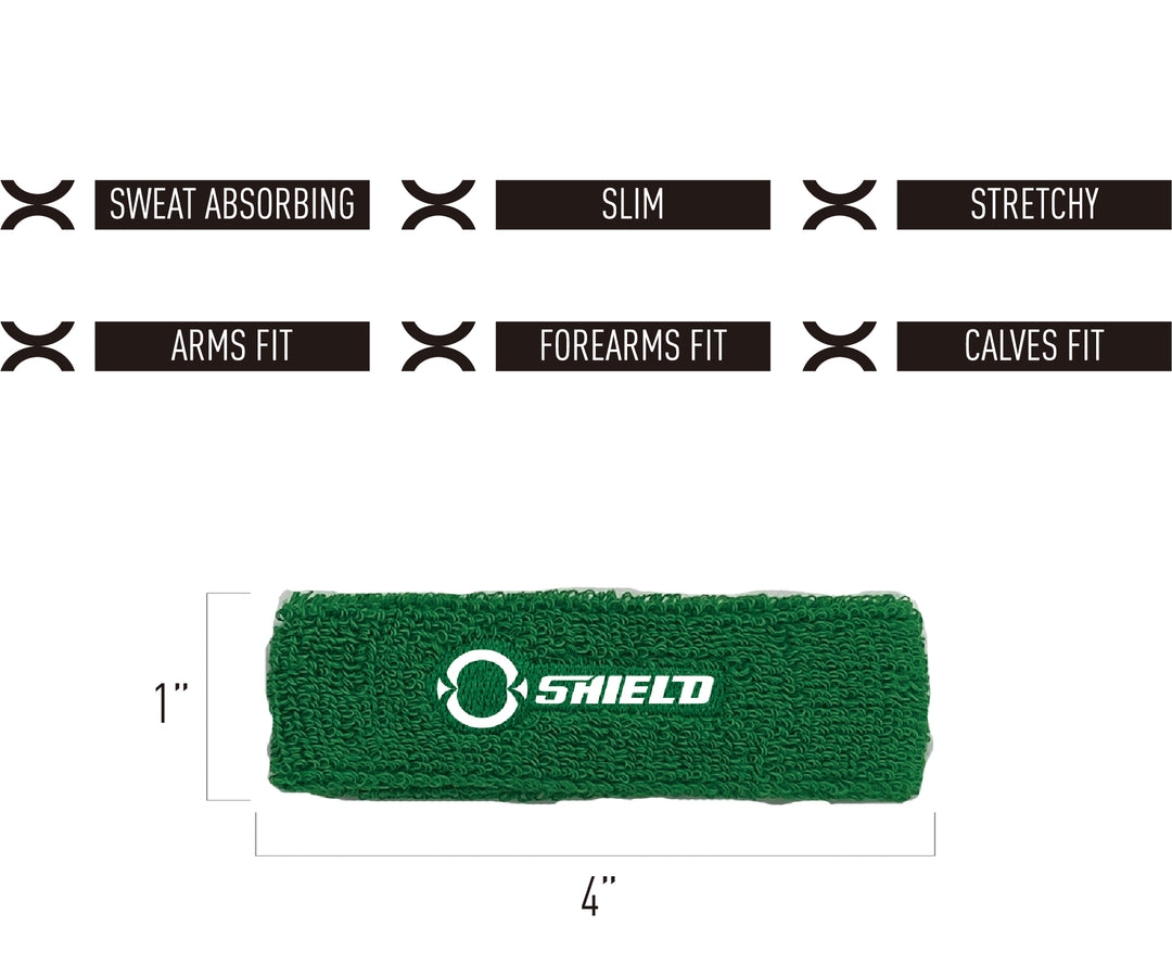 O Shield Arm Bands- Slime Green