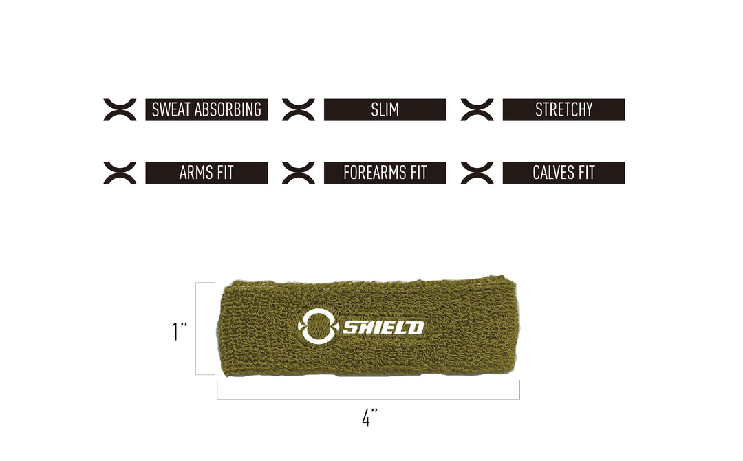 O Shield Arm Bands- Vegas Gold