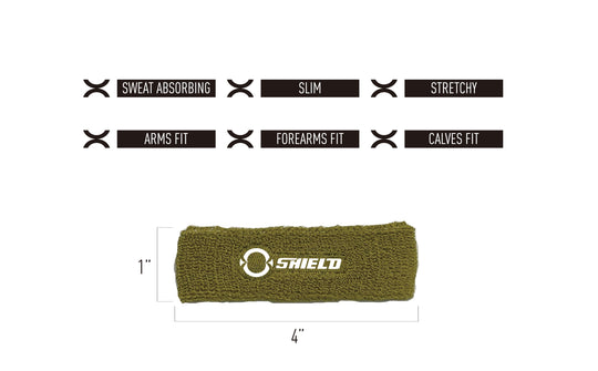 O Shield Arm Bands- Vegas Gold