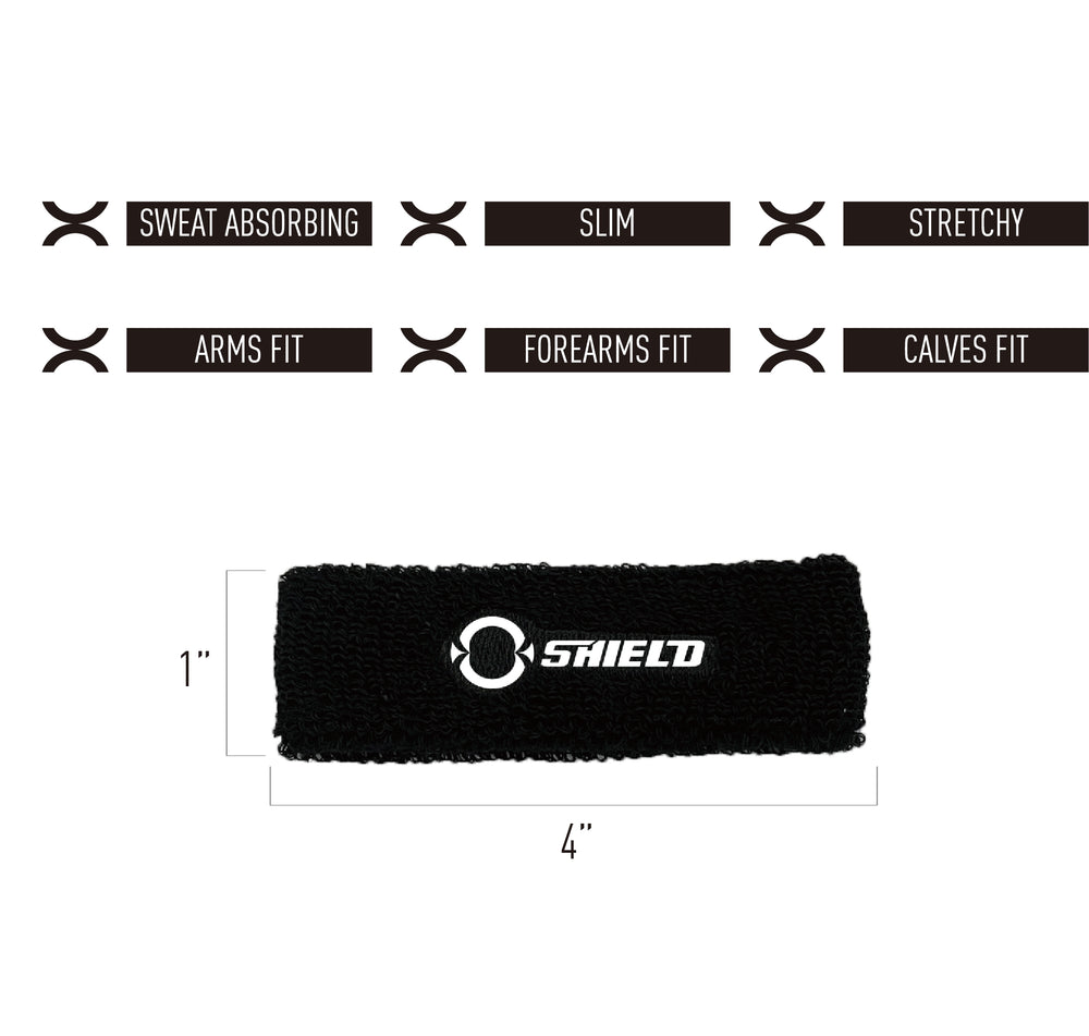 O Shield Arm Bands- Black