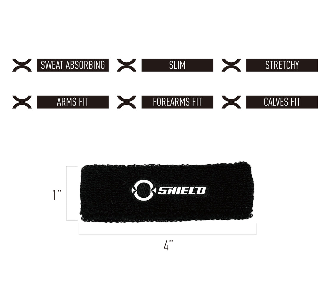 O Shield Arm Bands- Black