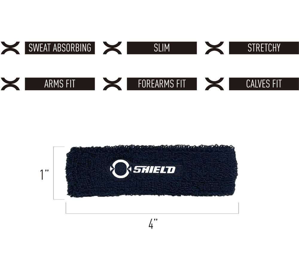 O Shield Arm Bands- Navy Blue