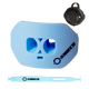 O Shield Core Series Football Mouthguard- Columbia Blue