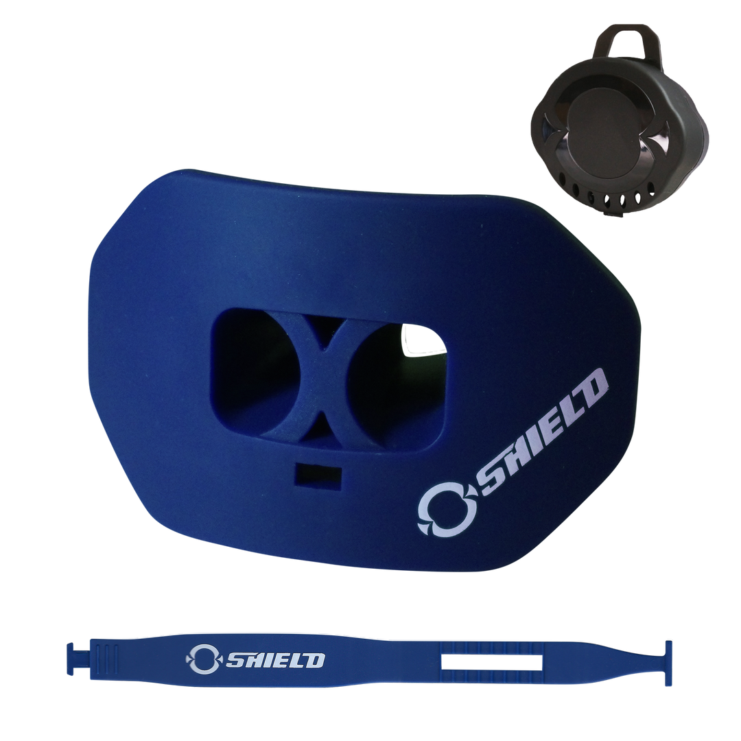 O Shield Core Series Football Mouthguard- Royal Blue
