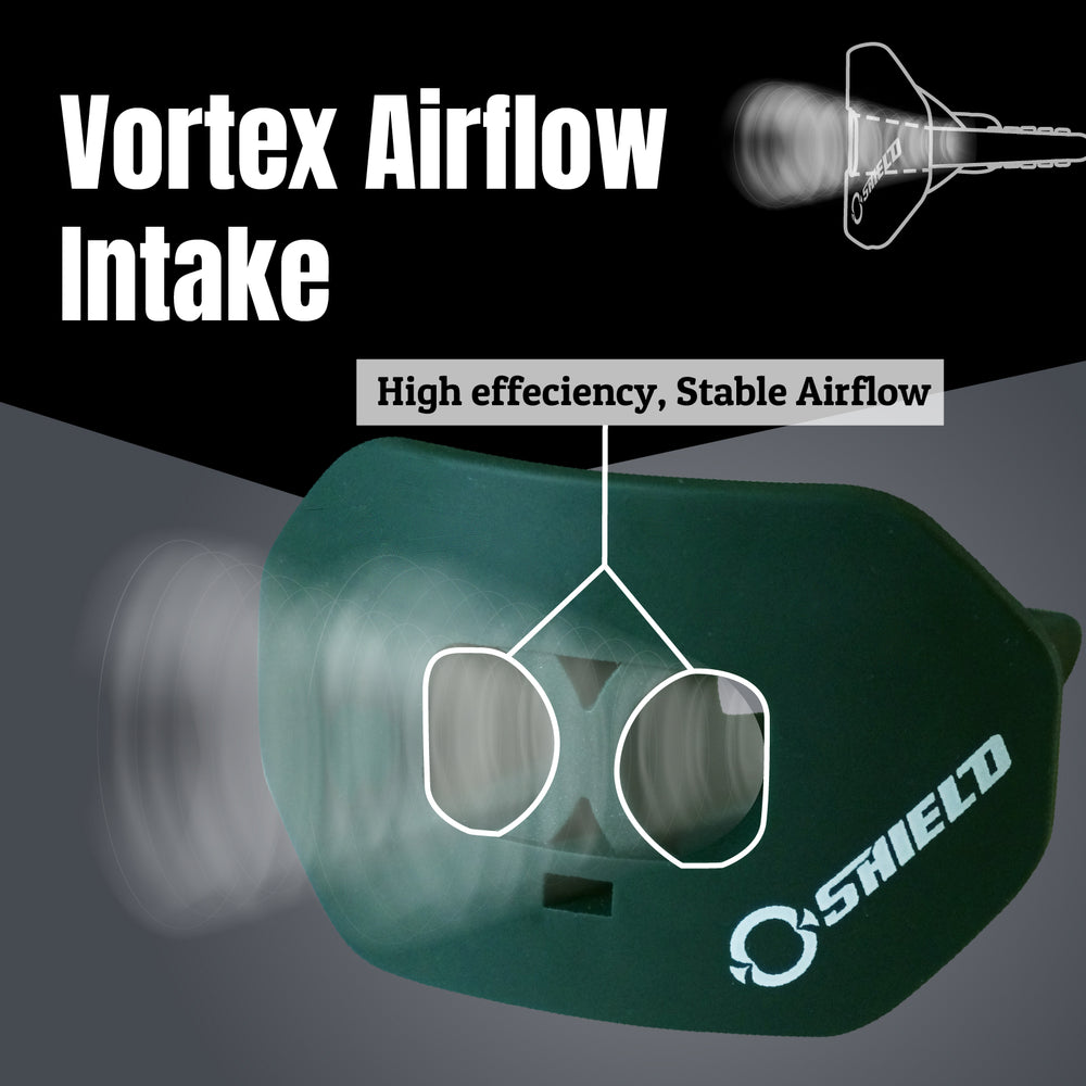 O Shield Core Series Football Mouthguard- Dark Green