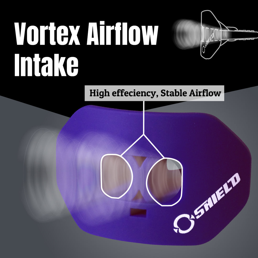 O Shield Core Series Football Mouthguard- Purple