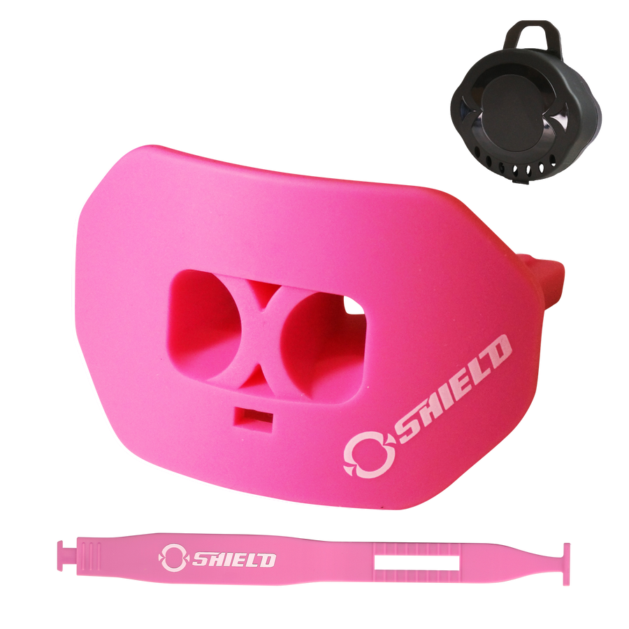 O Shield Core Series Football Mouthguard- Pink