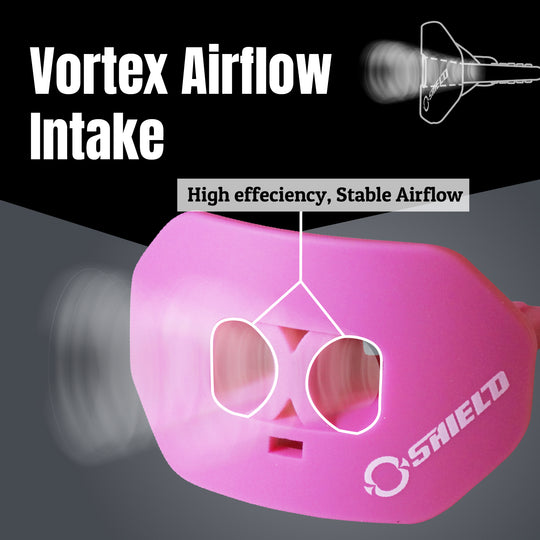 O Shield Core Series Football Mouthguard- Pink